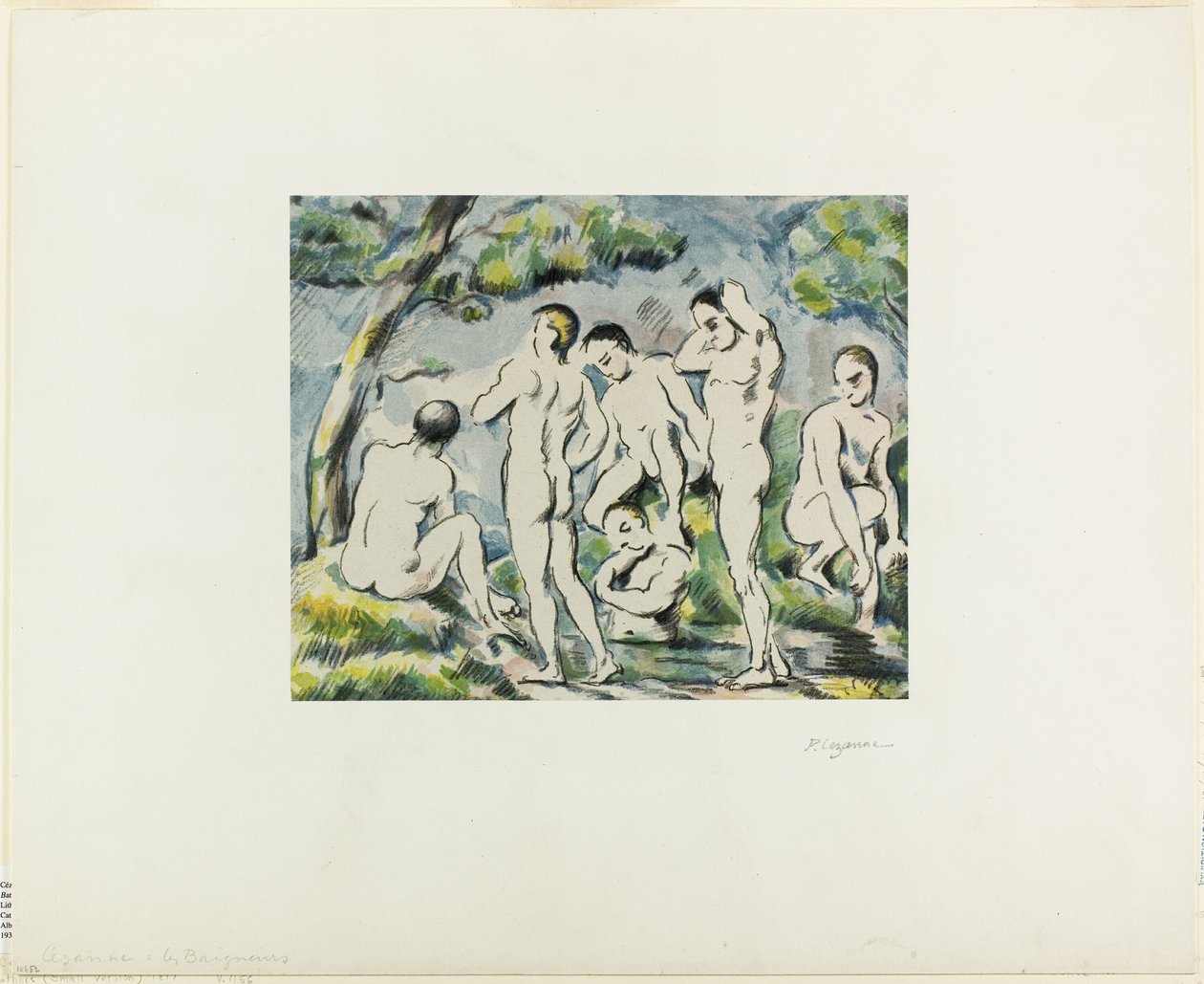 Banhistas de Paul Cézanne