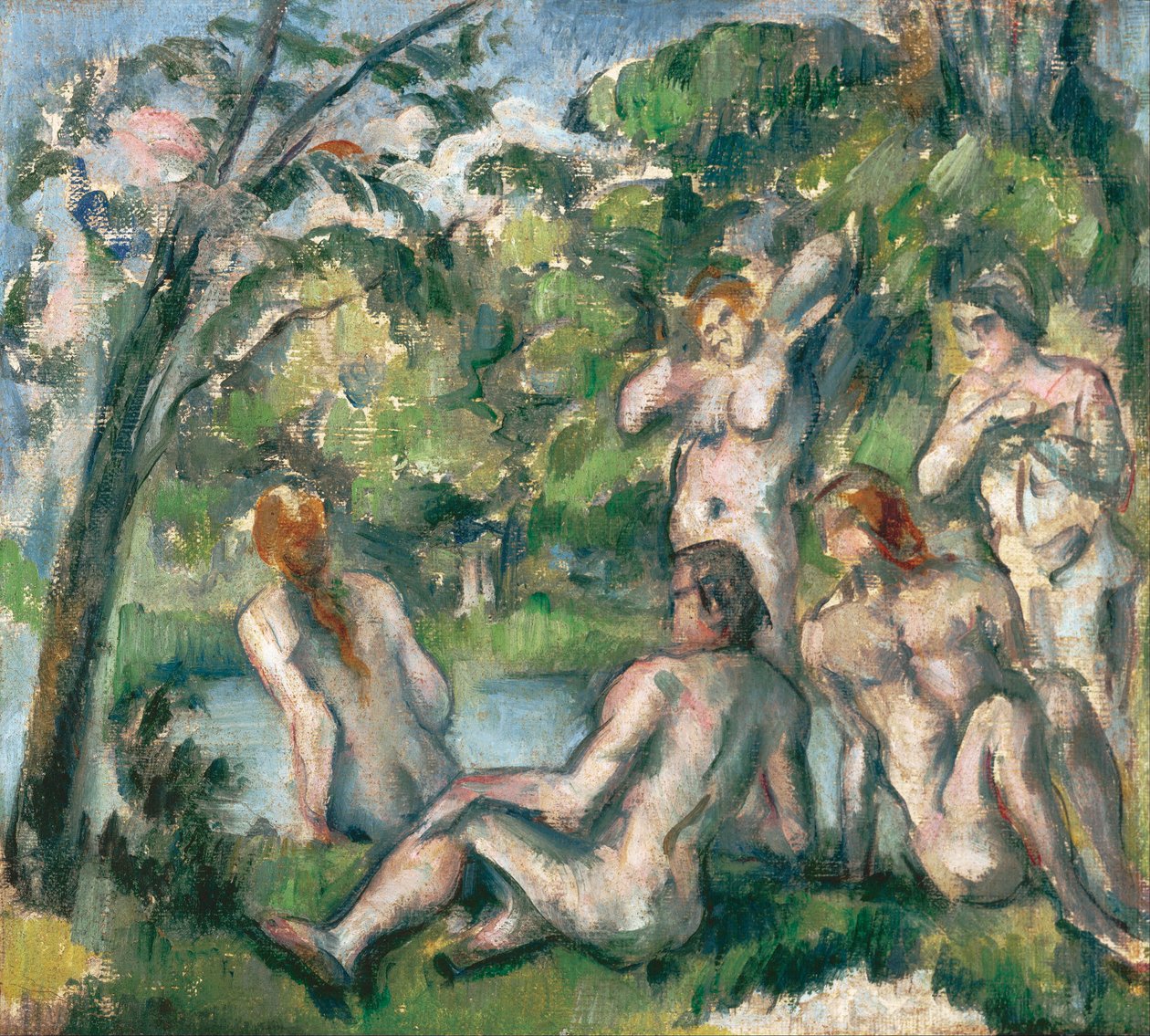Pais por Cezanne, Paul (1839-1906) de Paul Cézanne