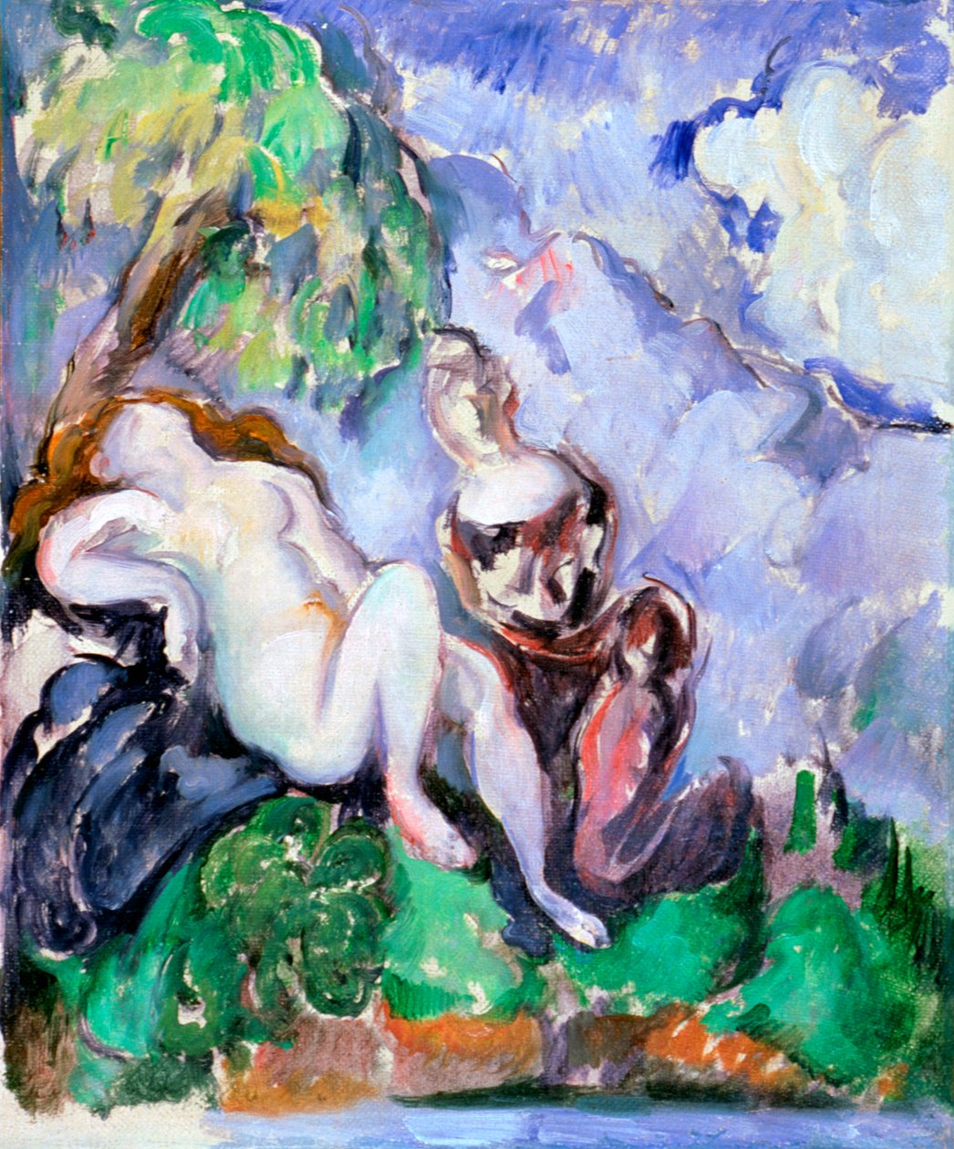 Bethsabee, 1885-1890 de Paul Cézanne