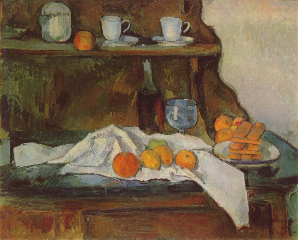 O buffet de Paul Cézanne