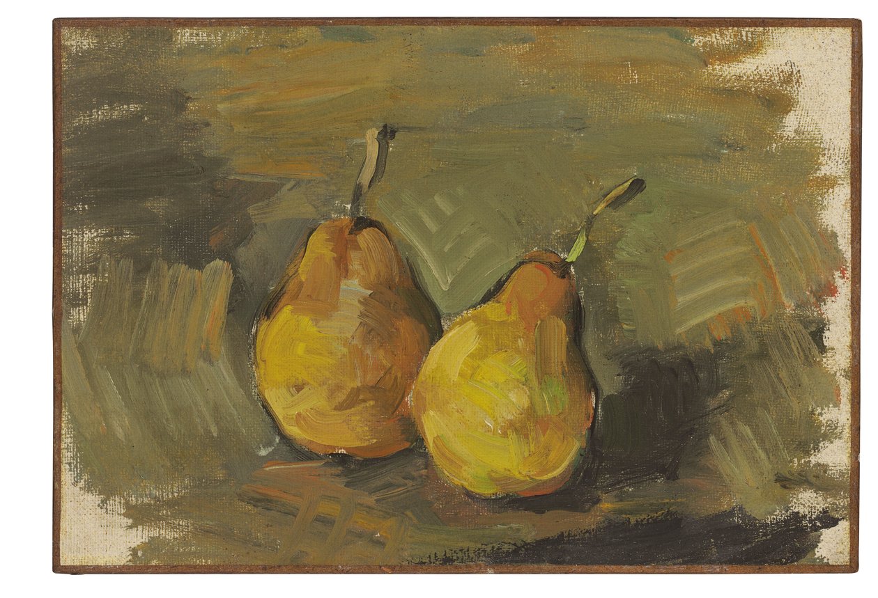 Duas peras, c.1875 de Paul Cézanne
