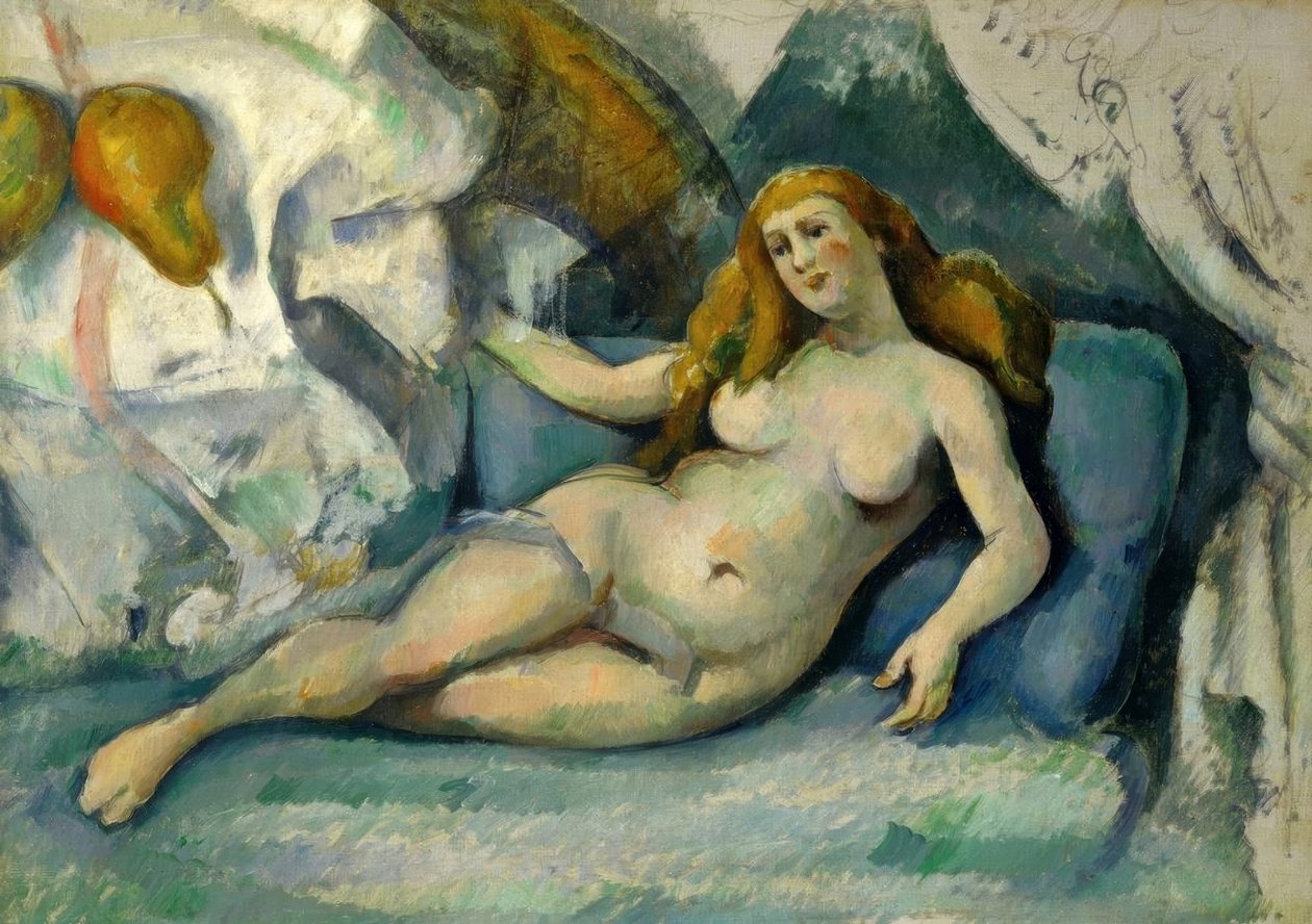 Mulher nua (Leda II) de Paul Cézanne