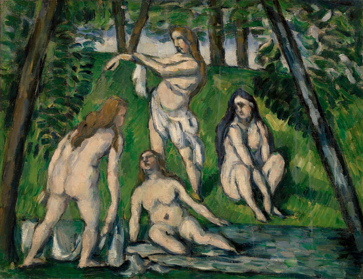 Quatro Padres de Paul Cézanne