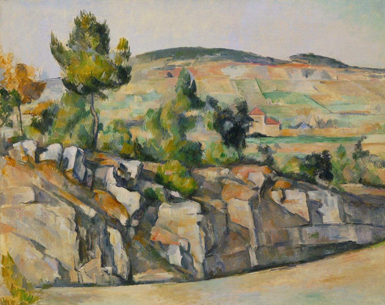 Francês: La Route en Provence La Route en Provence de Paul Cézanne