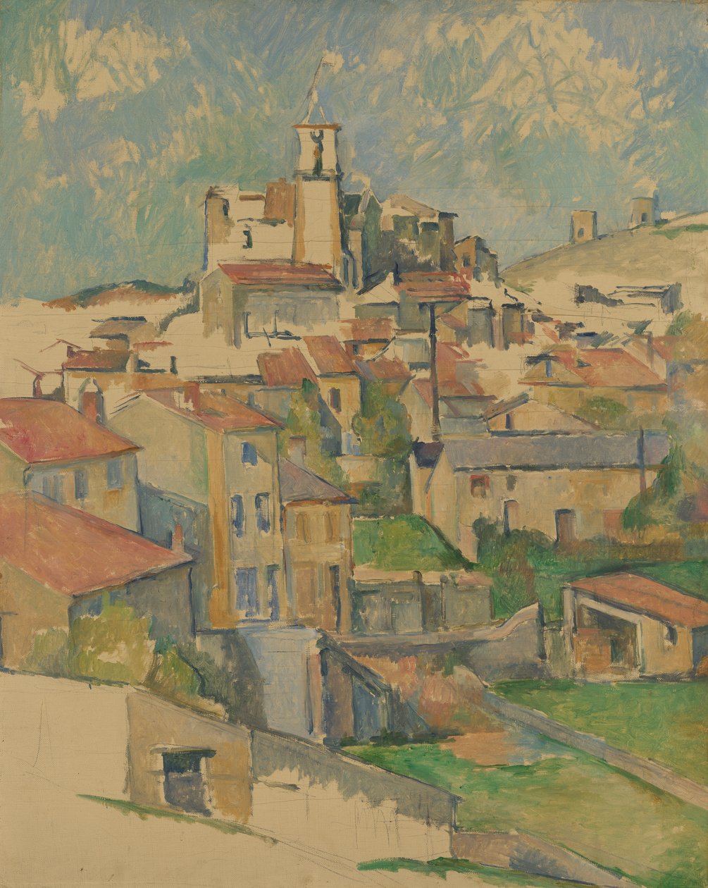 Gardanne, 1885-86. de Paul Cézanne