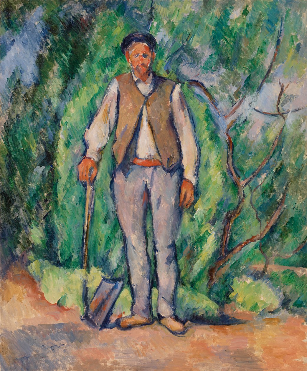 Jardineiro (O Jardineiro) de Paul Cézanne