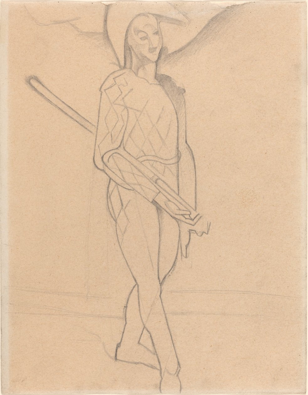 Arlequim, 1916. de Paul Cézanne