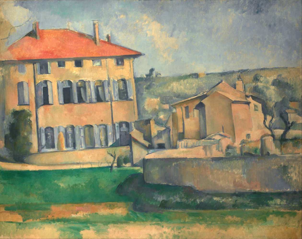 Casa em Aix de Paul Cézanne