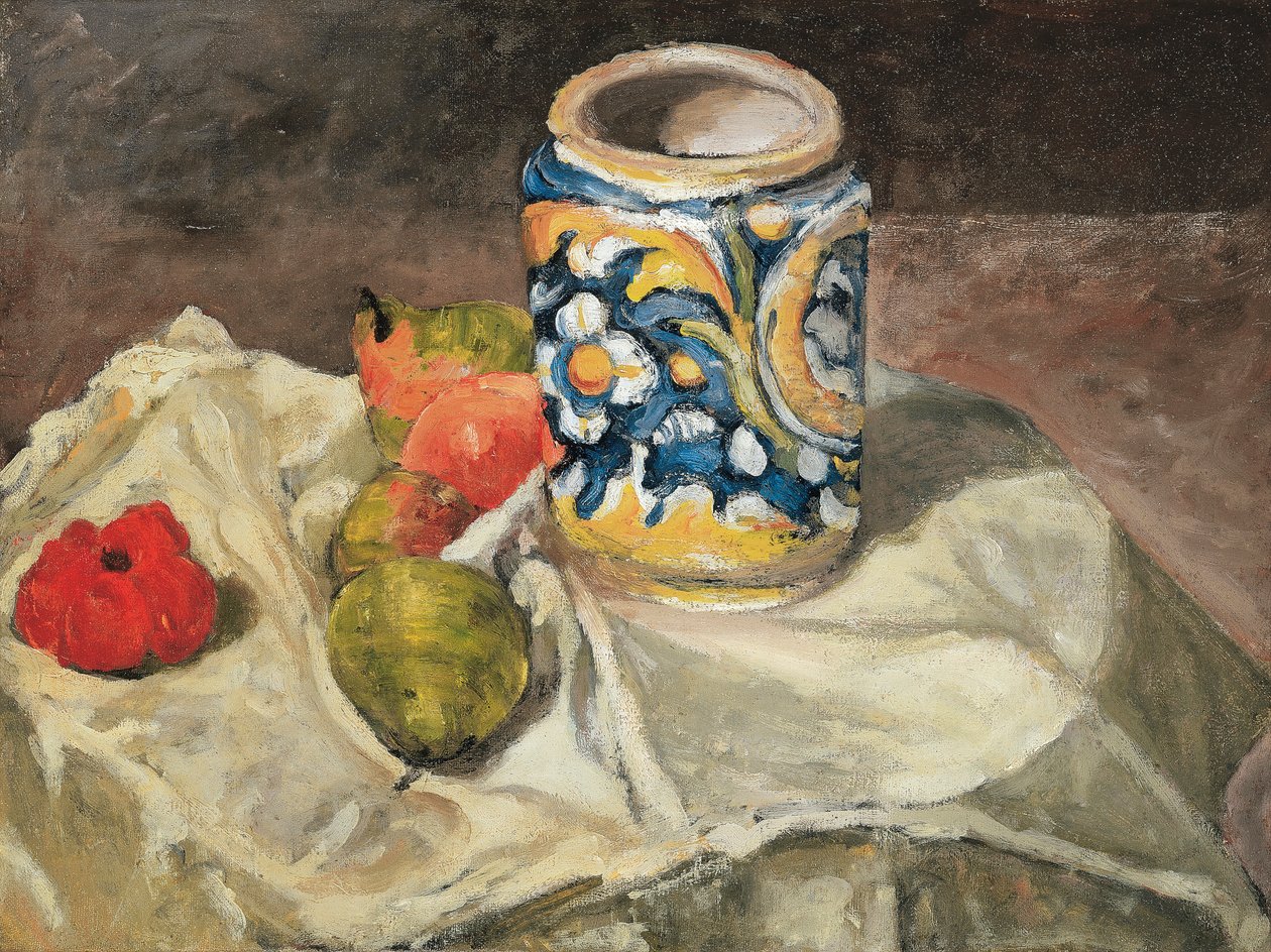 Faiança Italiana, 1872-73 de Paul Cézanne