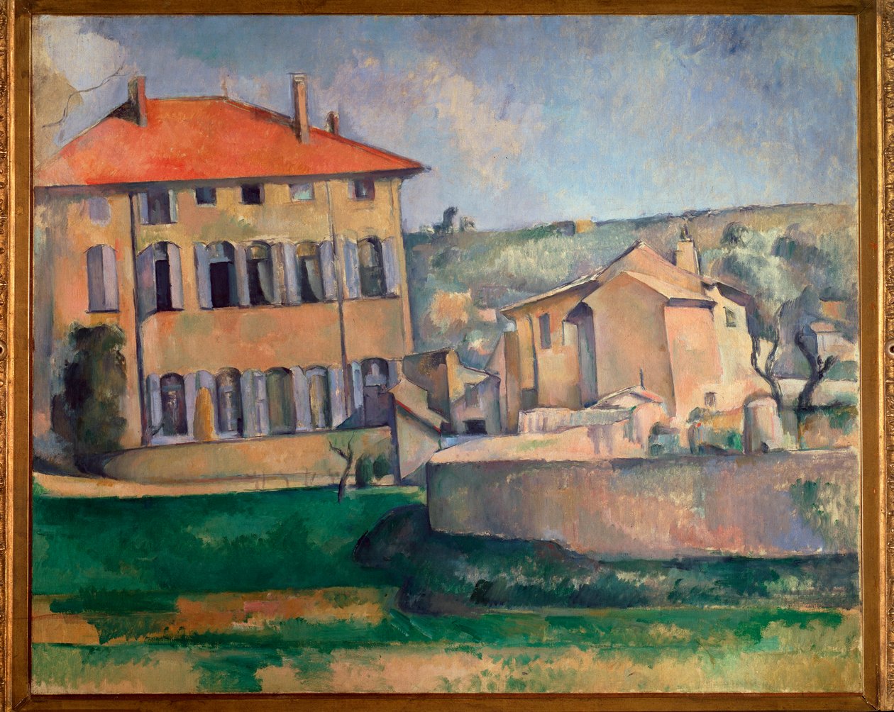 Jas de Bouffan (óleo sobre tela de Paul Cézanne