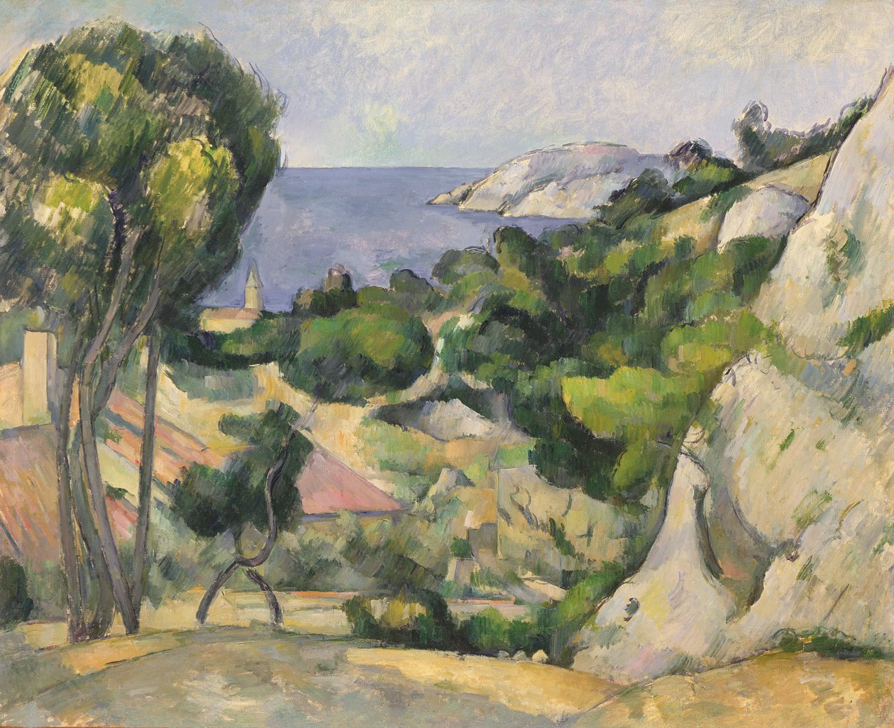 LEstaque, 1879-83 de Paul Cézanne