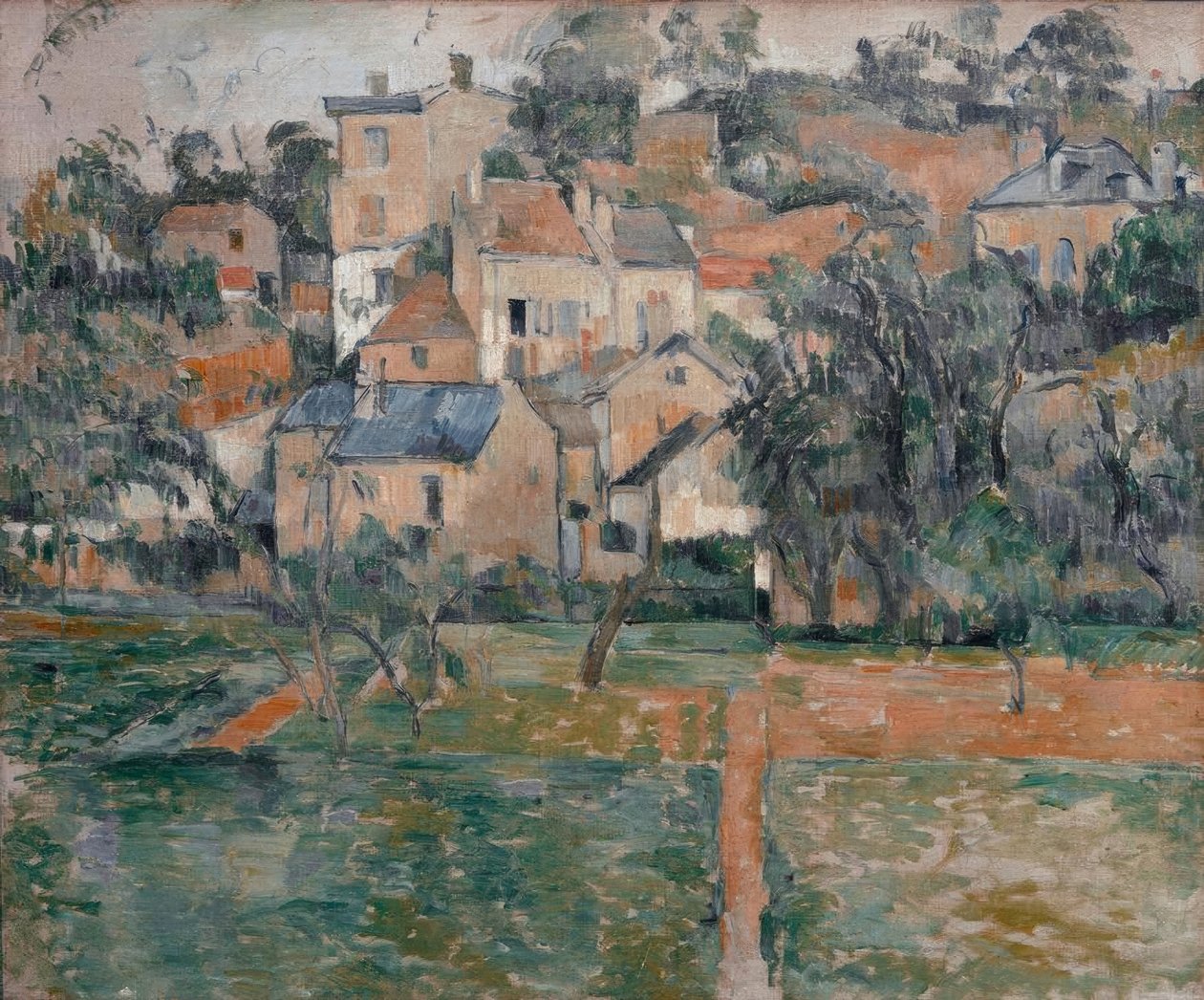 The Hermitage, Pontoise de Paul Cézanne