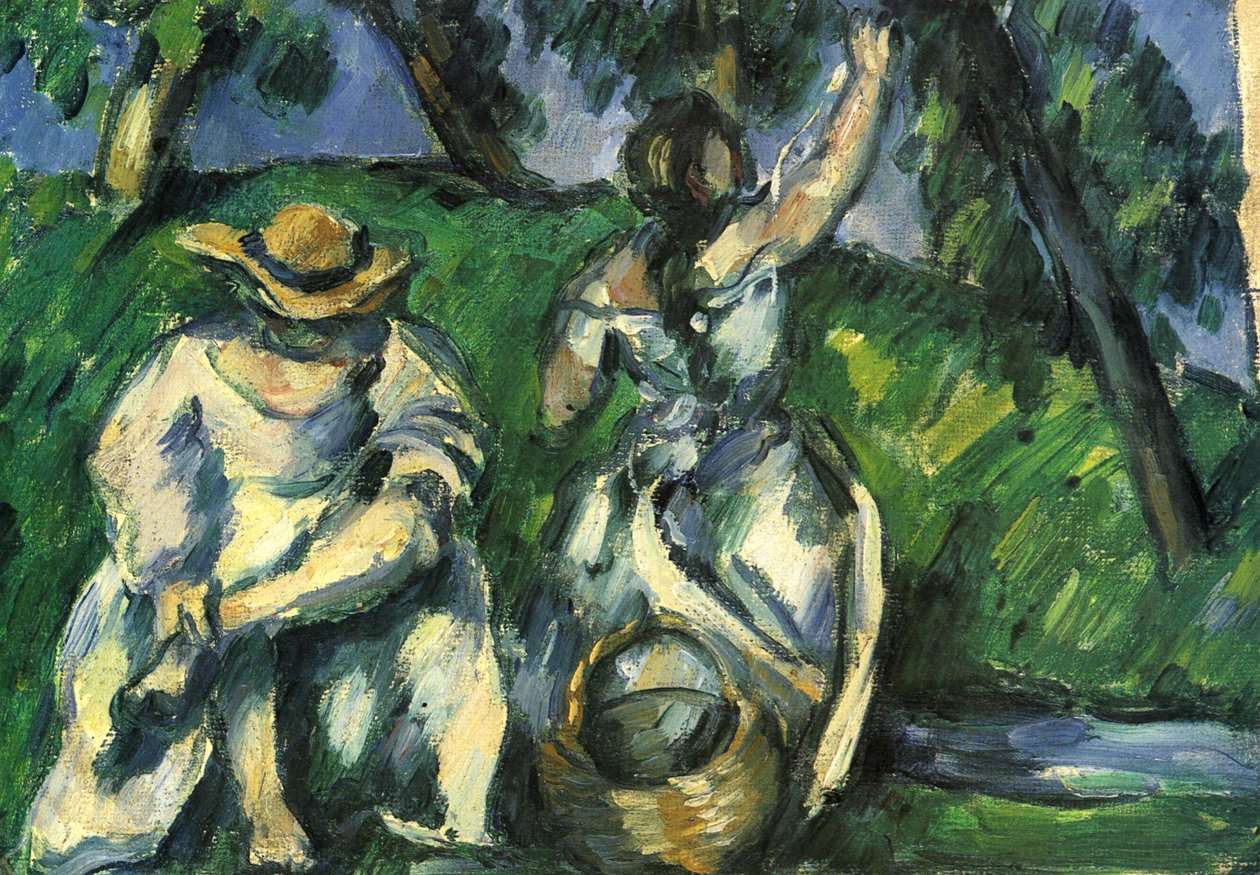 La Cueillette de Paul Cézanne