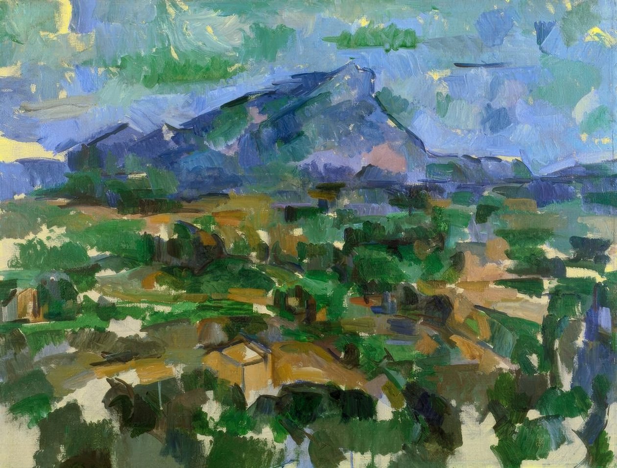 O Montagne Sainte-Victoire de Paul Cézanne