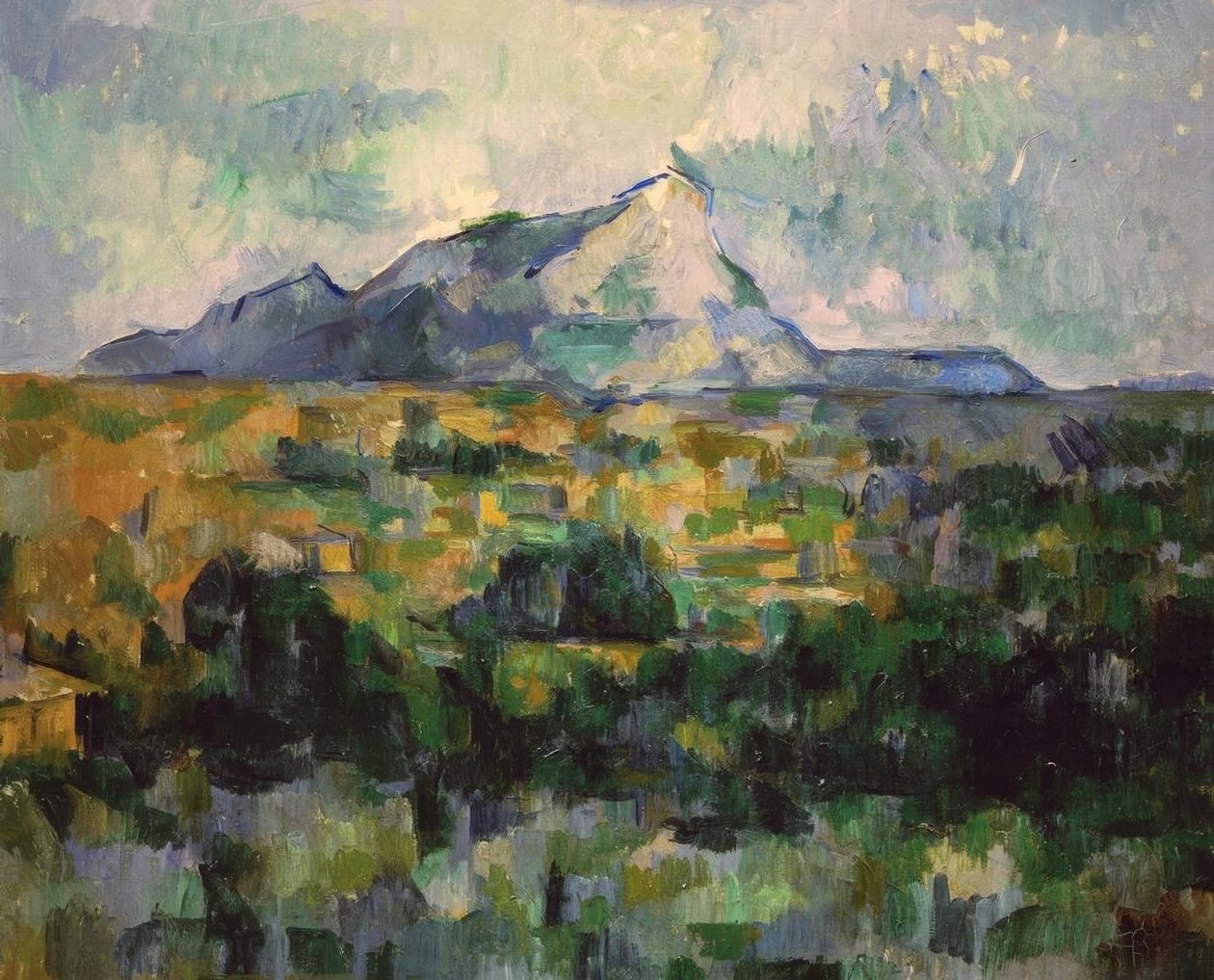 O Montagne Sainte-Victoire de Paul Cézanne