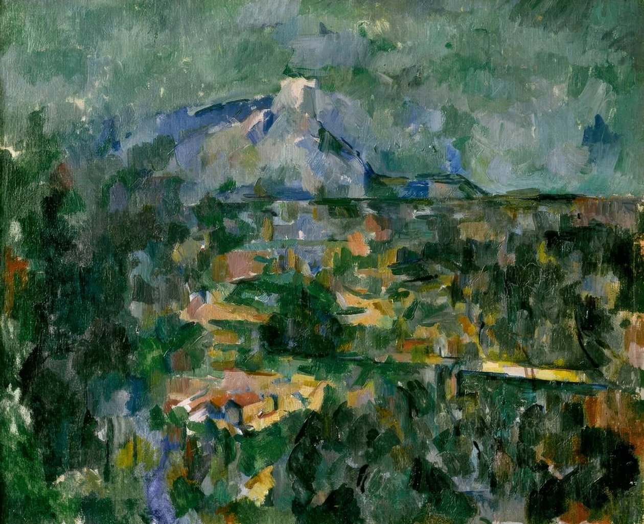 O Montagne Sainte-Victoire de Paul Cézanne