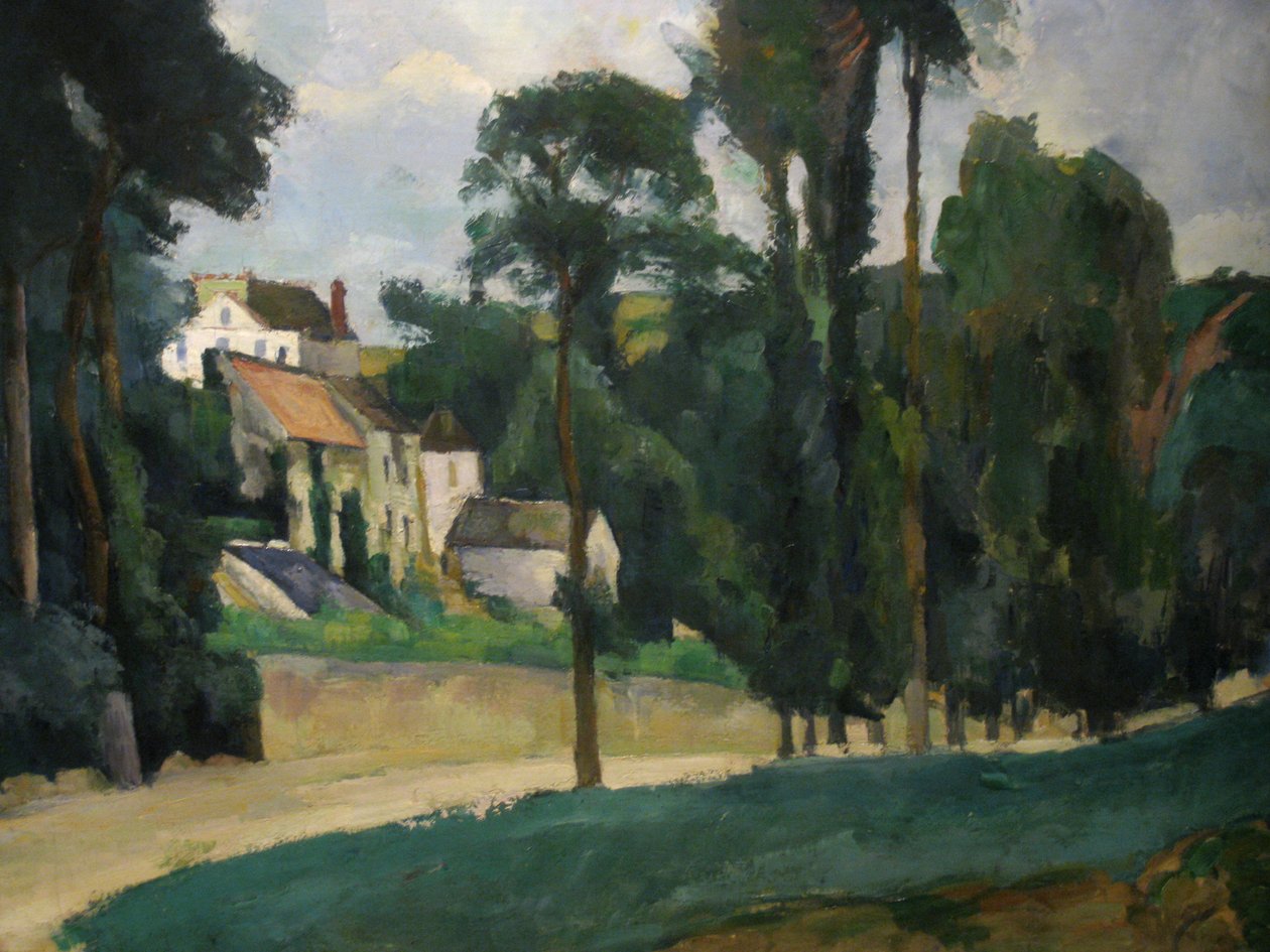 A Route de Pontoise de Paul Cézanne