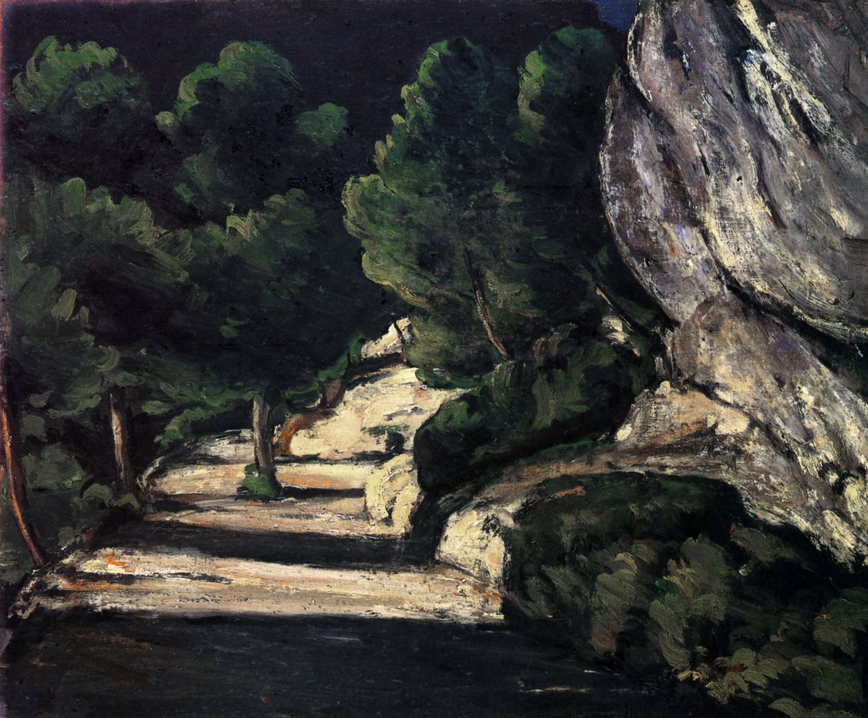 A Rota Florestal de Paul Cézanne