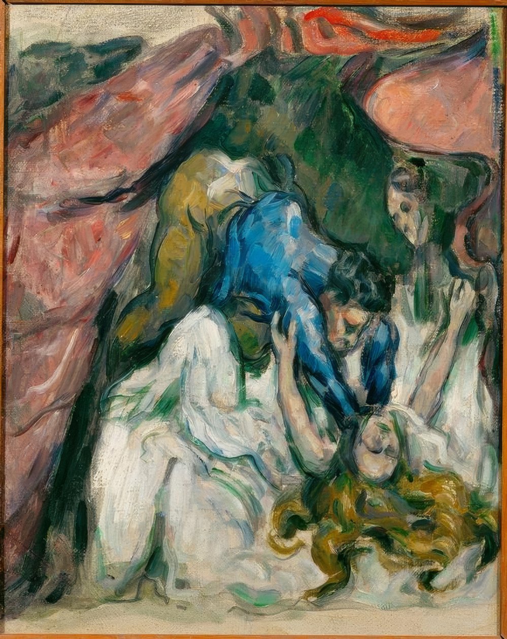 A mulher estrangulada de Paul Cézanne
