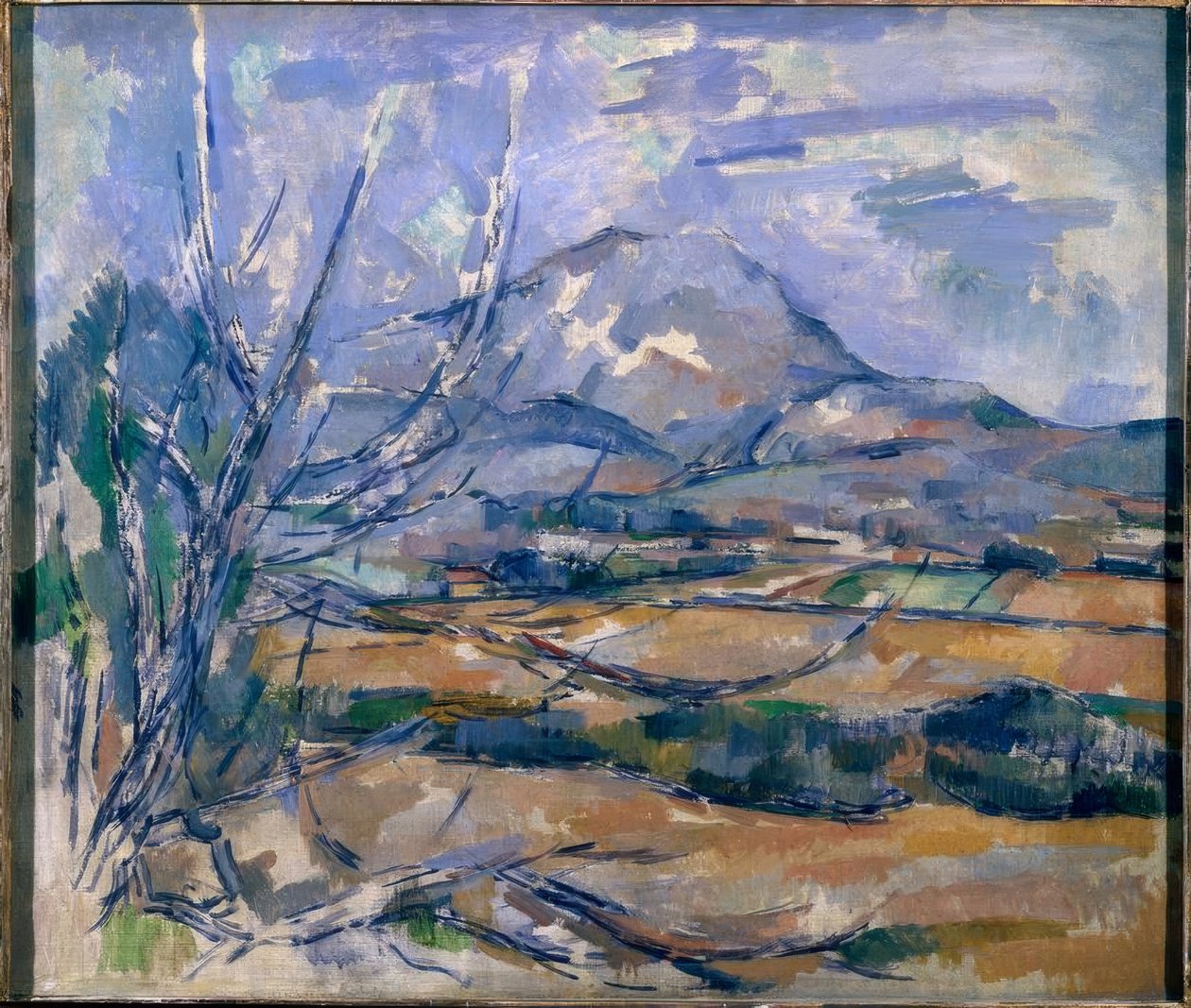 A montanha Sainte Victoire de Paul Cézanne