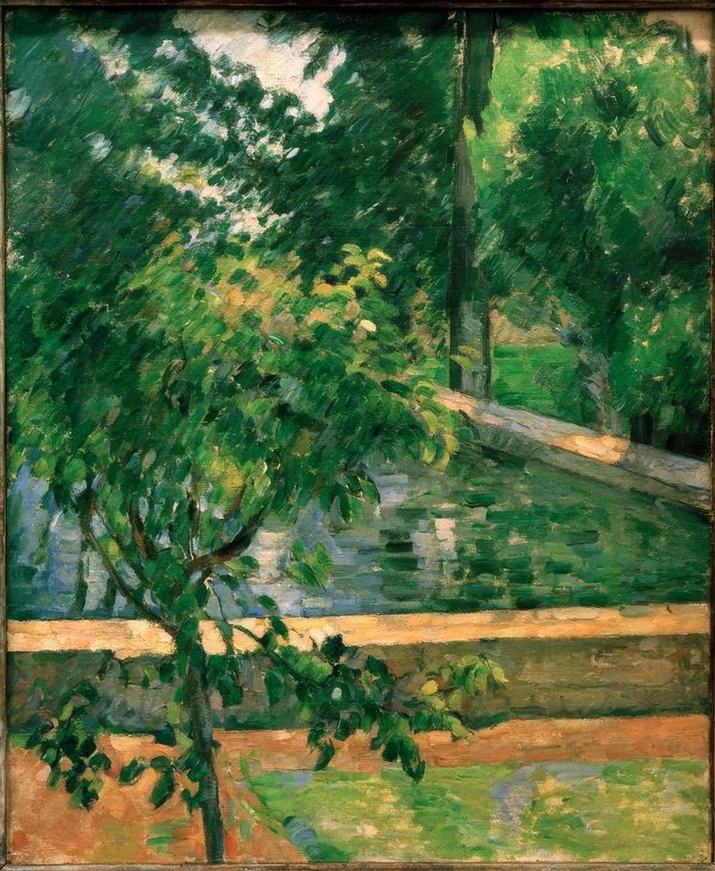 Bacia Jas de Bouffan de Paul Cézanne