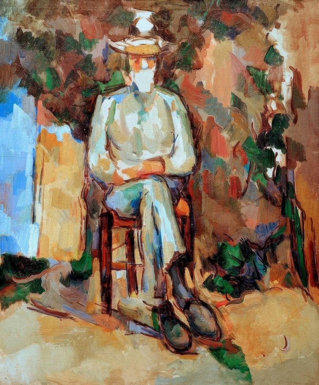 O jardineiro Vallier de Paul Cézanne