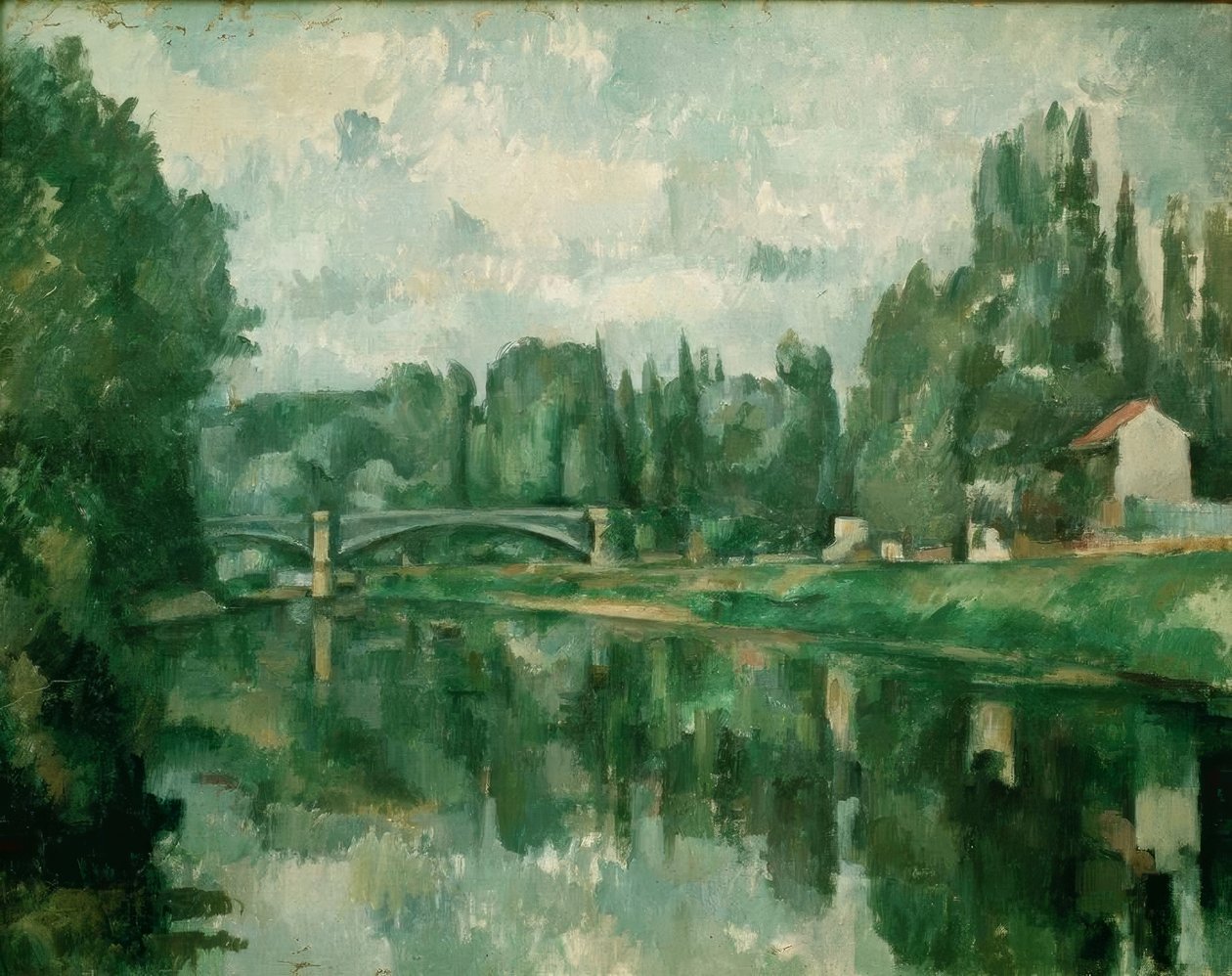 A ponte de Creteil (ponte sobre o Marne, em Creteil de Paul Cézanne