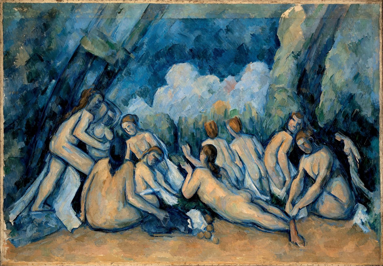 Os Grandes Banhistas de Paul Cézanne