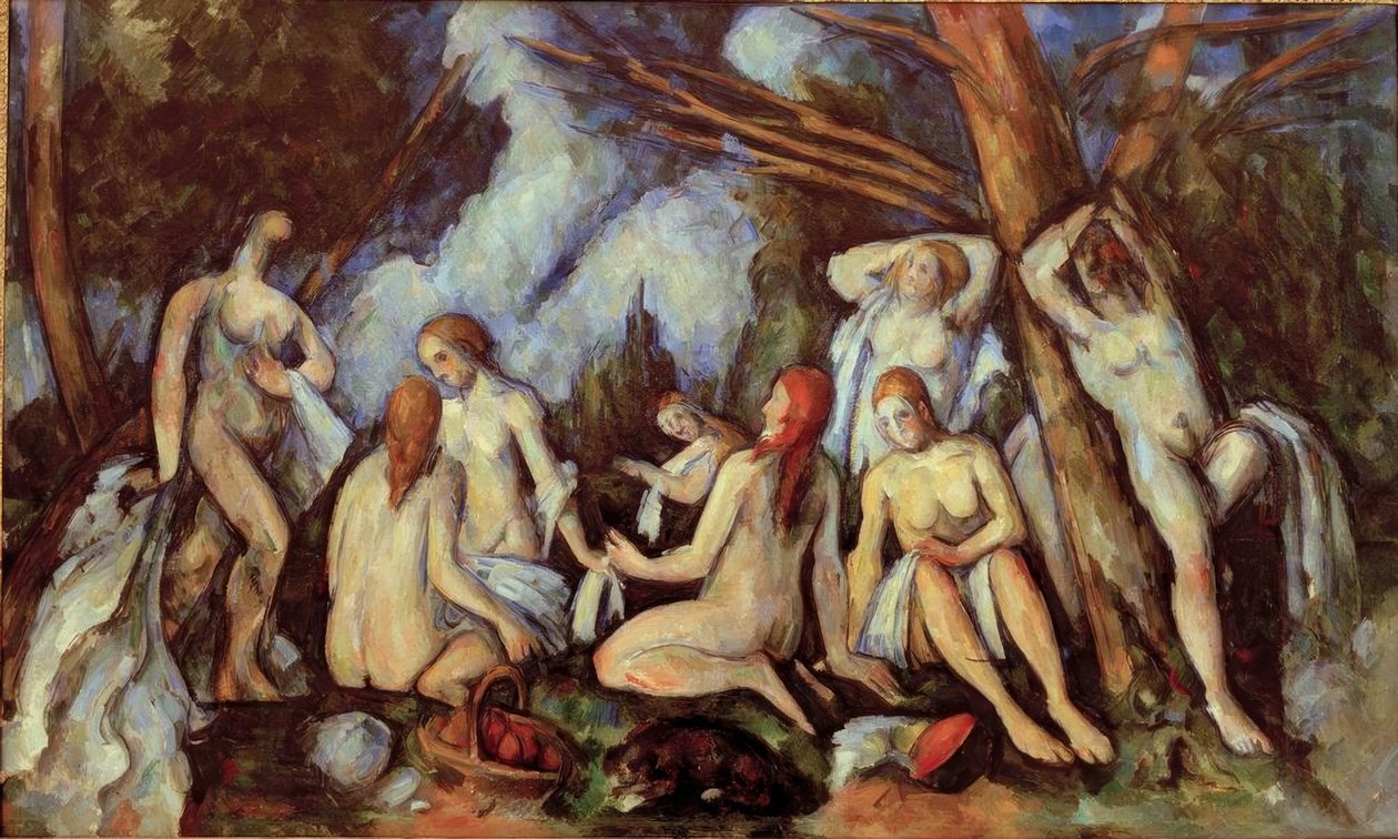 Os grandes banhos de Paul Cézanne