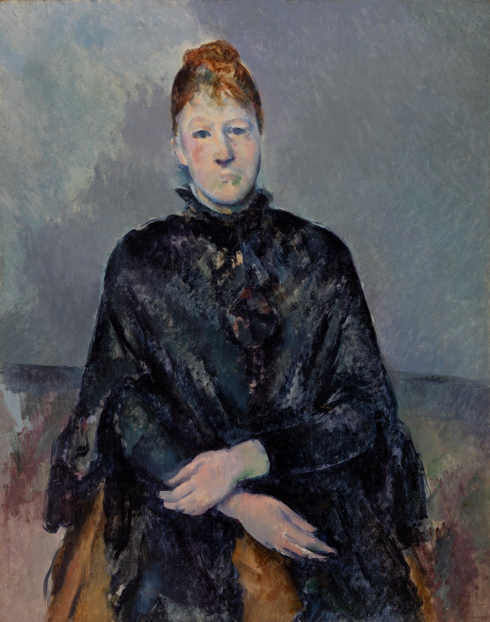 Madame Cézanne (Retrato de Madame Cézanne) de Paul Cézanne