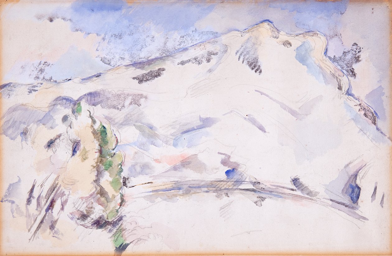 Mont Sainte-Victoire (La Montagne Sainte-Victoire) de Paul Cézanne