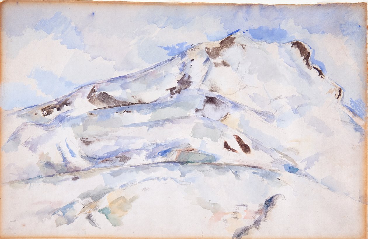 Mont Sainte-Victoire (La Montagne Sainte-Victoire) de Paul Cézanne