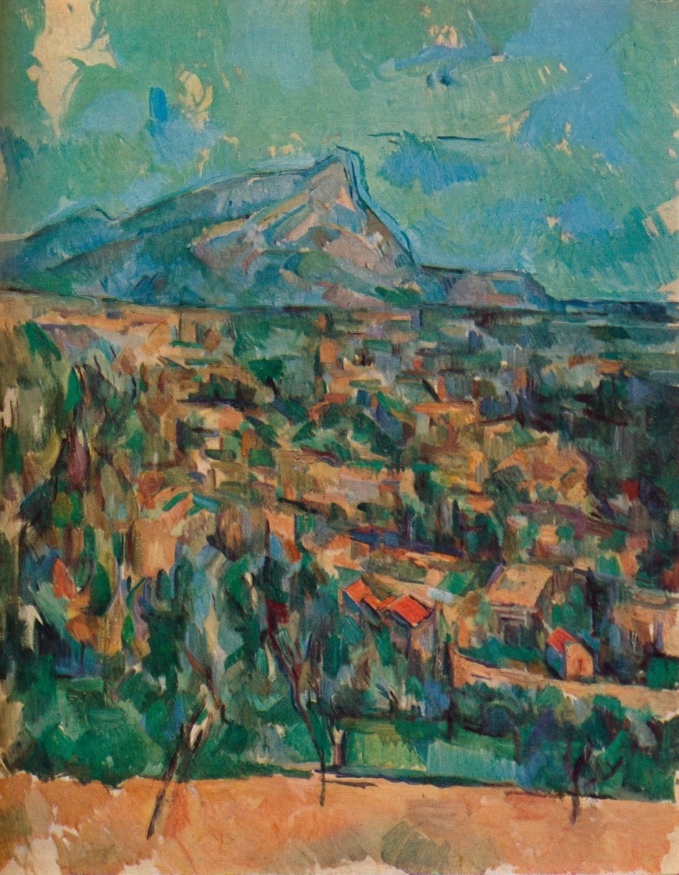 Mont Ste. Vitória, década de 1880, 1946. de Paul Cézanne
