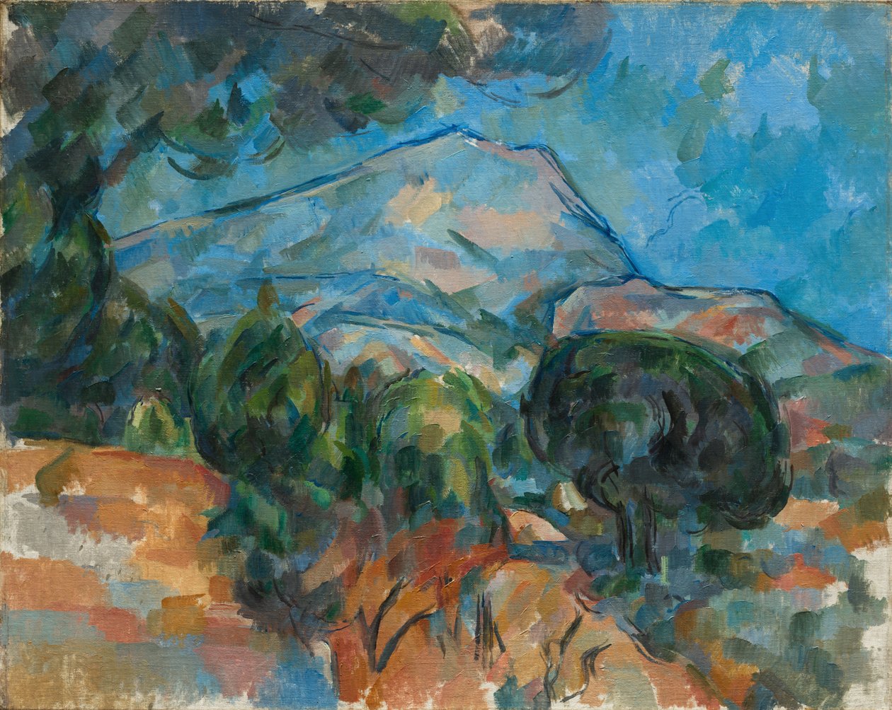 Monte Sainte-Victoire, c. 1904. de Paul Cézanne