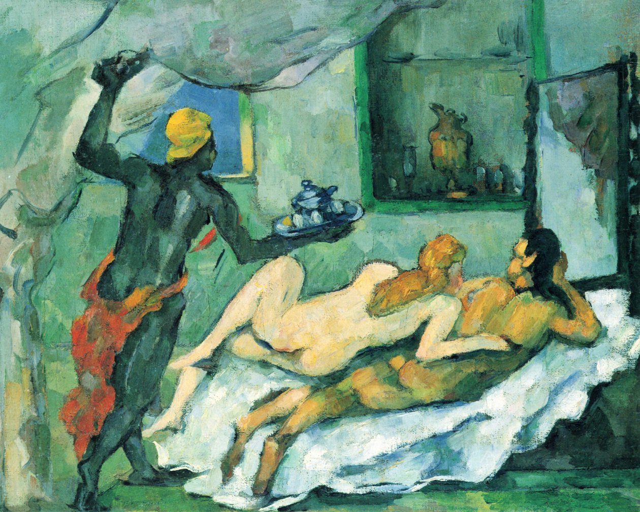 Tarde em Nápoles (The Rumpunch) de Paul Cézanne