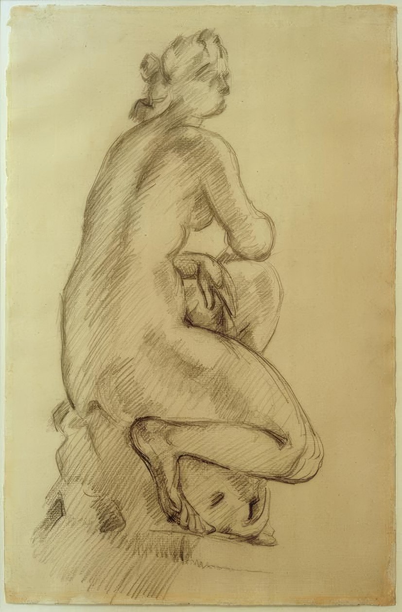 P.Cézanne, Kauernde Venus de Paul Cézanne