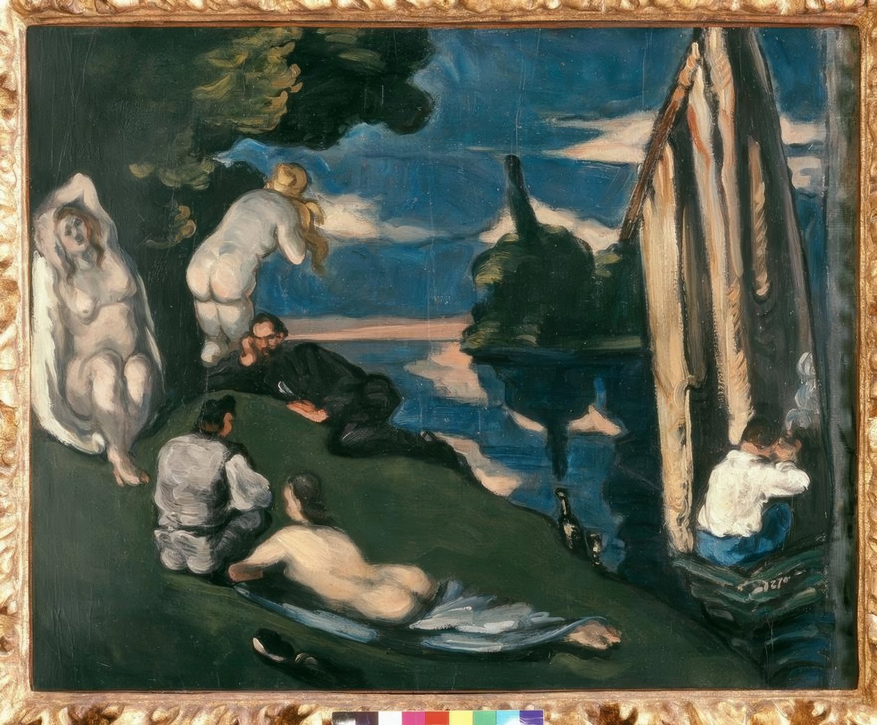 pastoral de Paul Cézanne