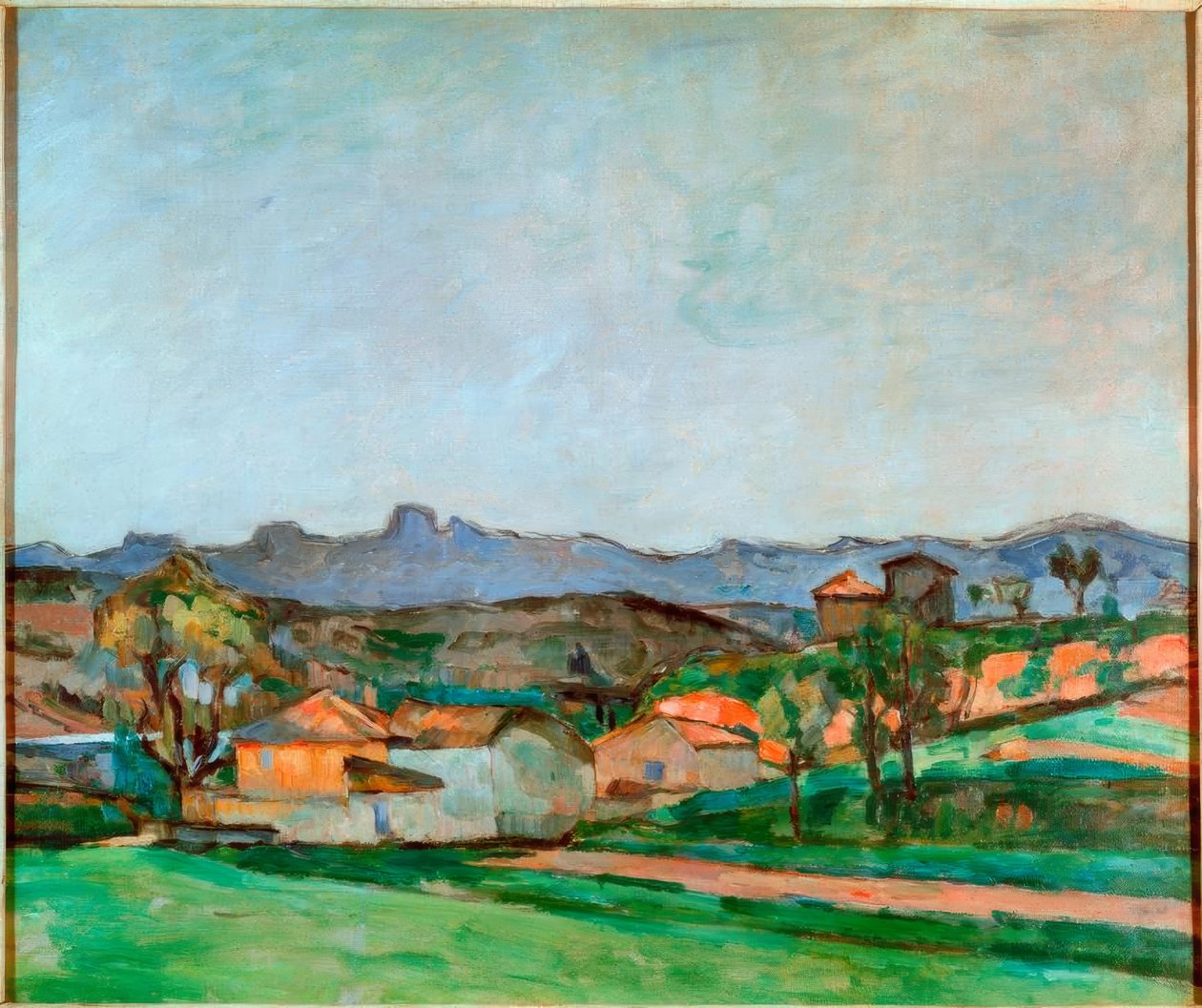 Paisagem provençal de Paul Cézanne