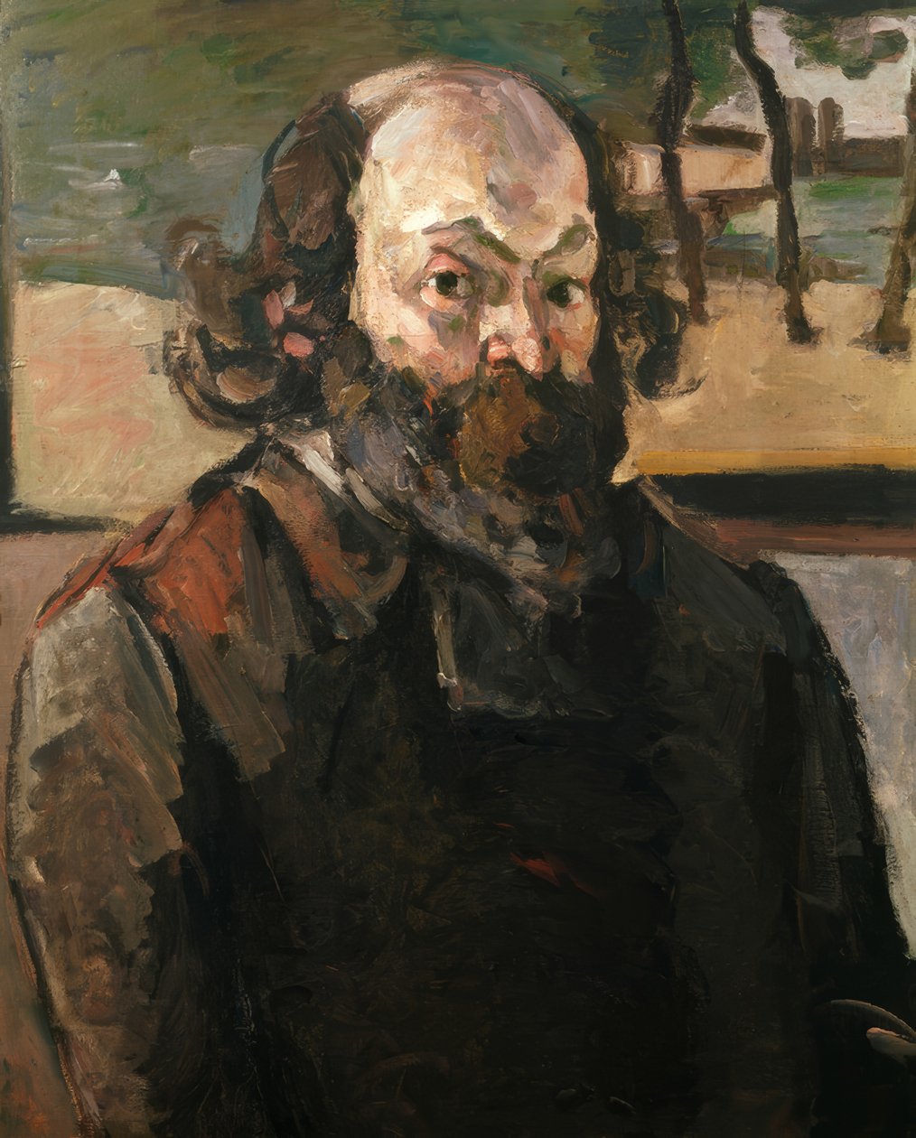 Retrato do artista de Paul Cézanne
