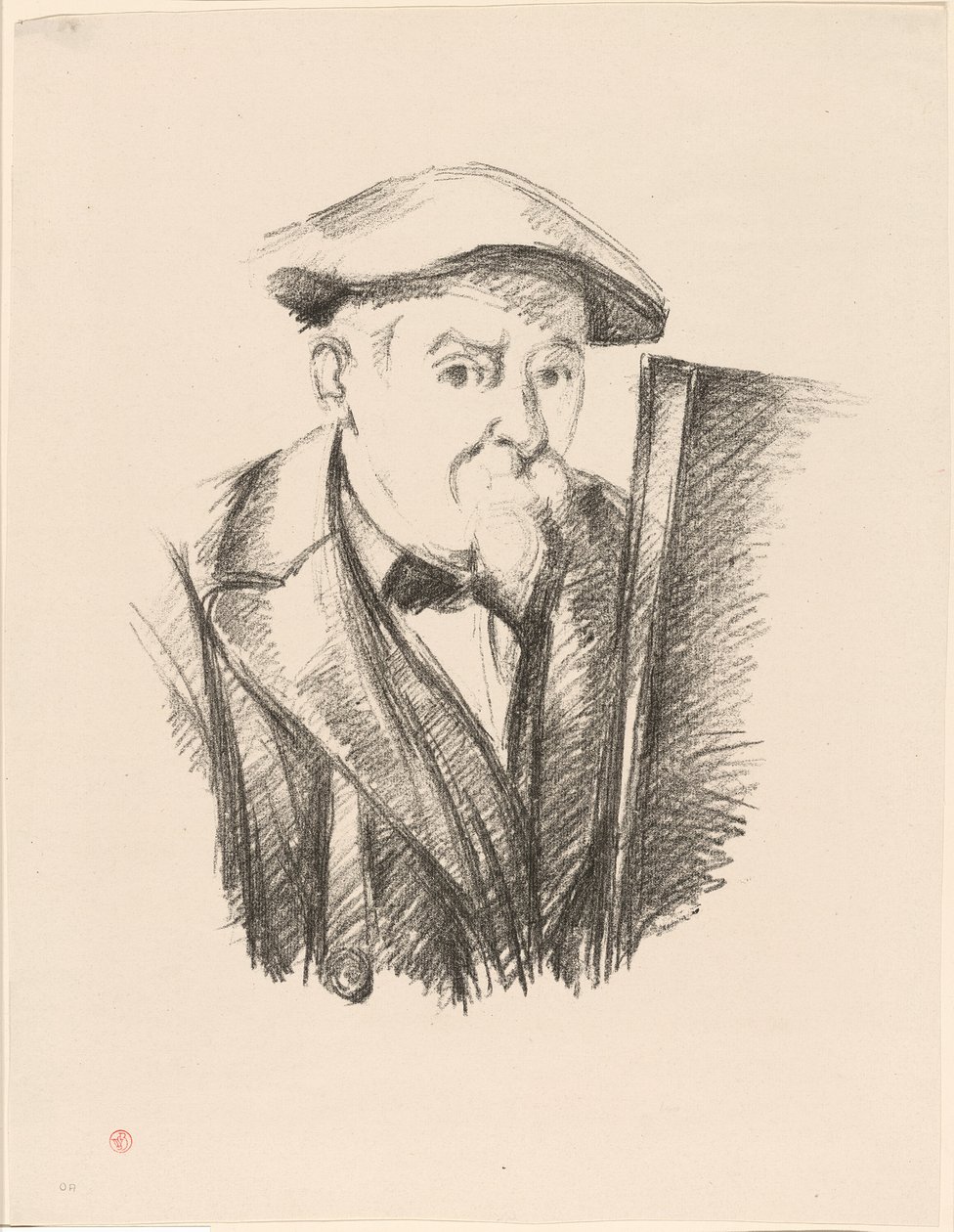 Auto-retrato de Paul Cézanne