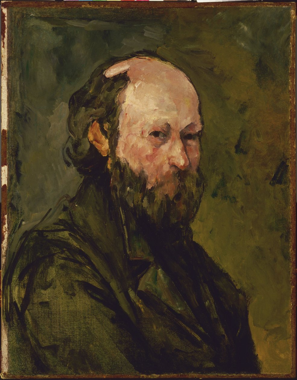 Auto-retrato de Paul Cézanne