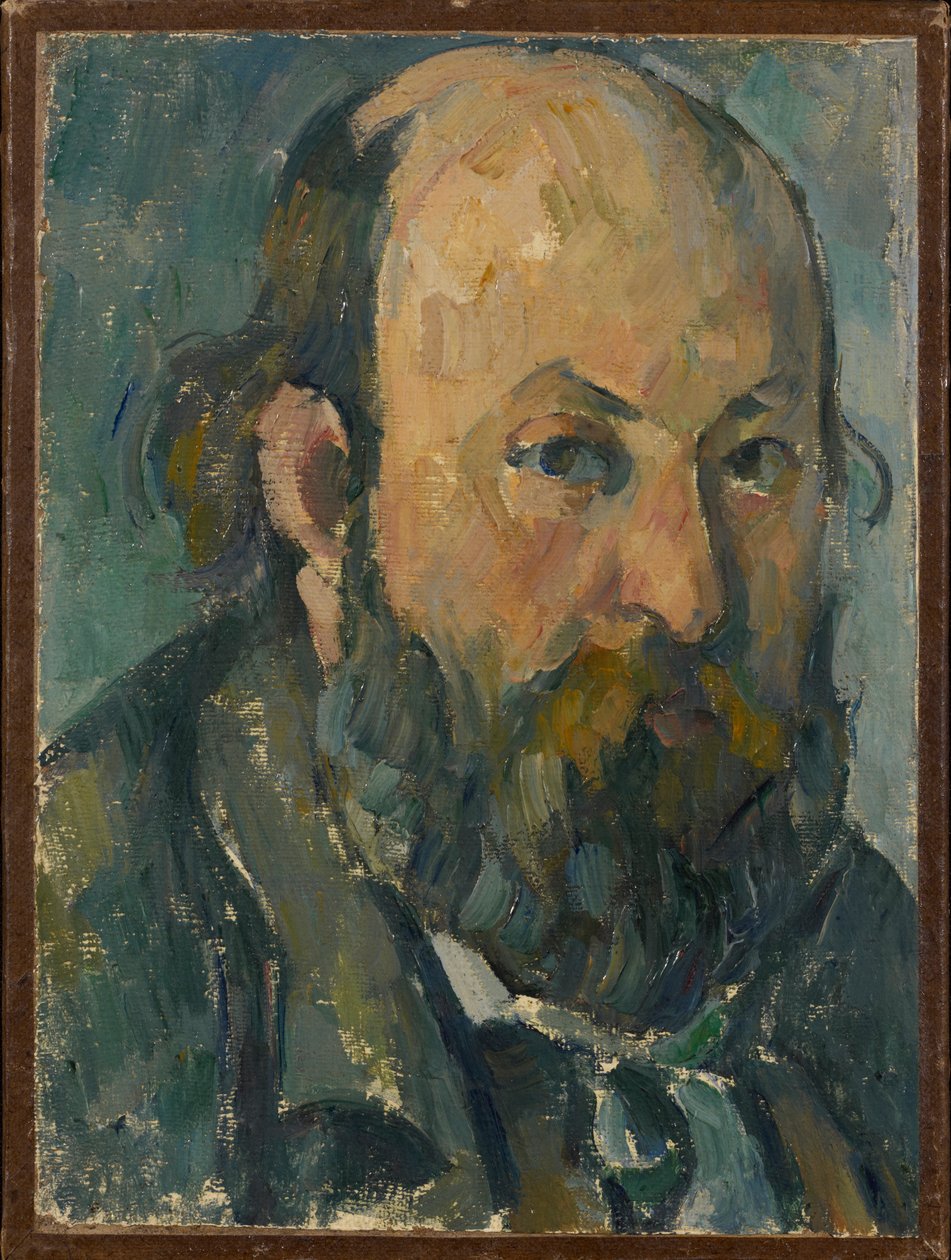 Autorretrato, 1877-1878. de Paul Cézanne