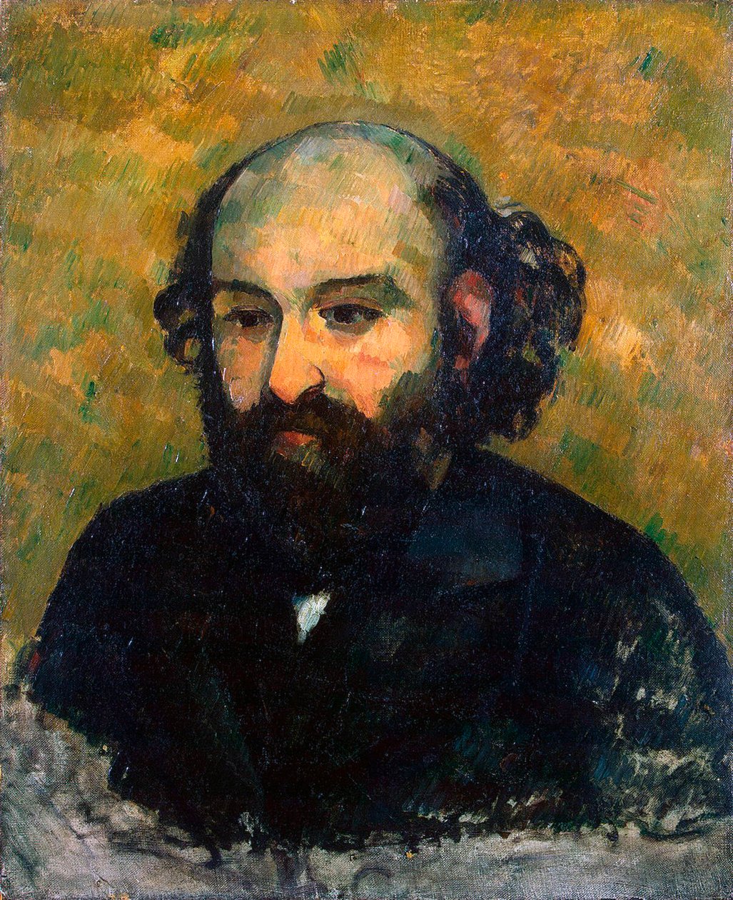 Auto-retrato, 1880-1881 de Paul Cézanne
