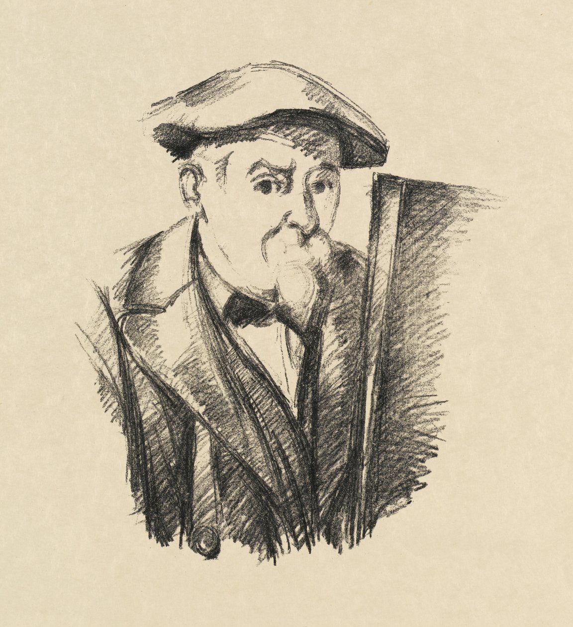 Autorretrato, 1899. de Paul Cézanne