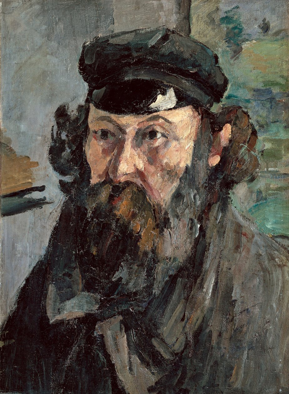 Auto-retrato com o chapéu de Paul Cézanne