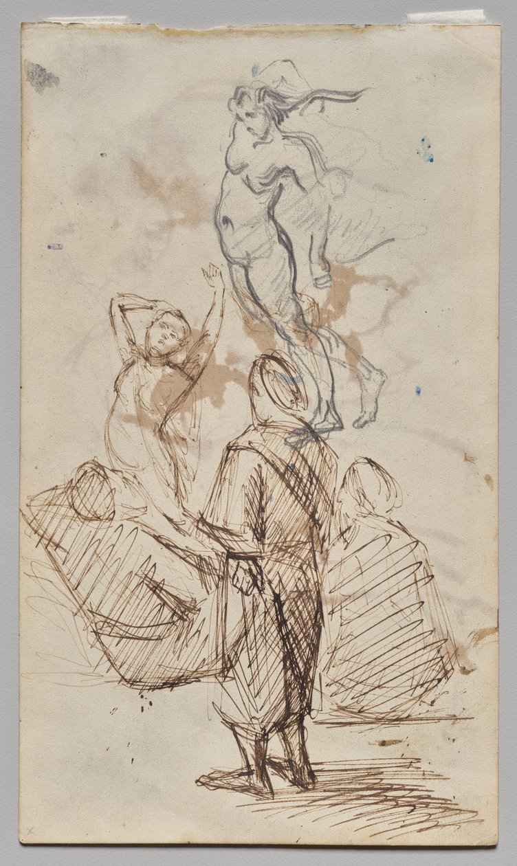 Folha de Estudos de Paul Cézanne