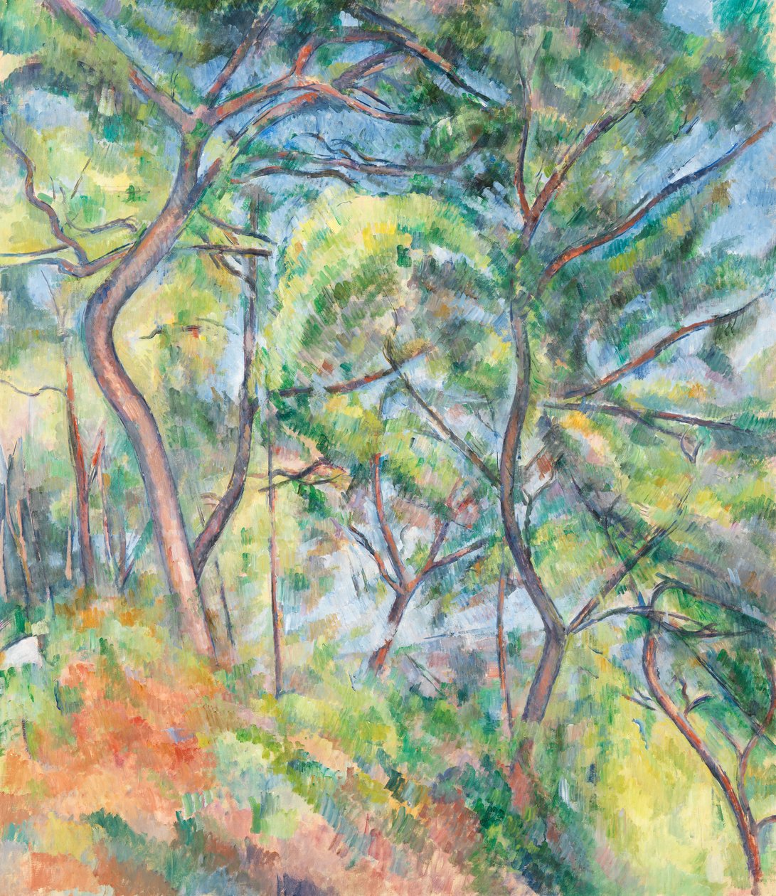 Sous-Bois, c.1894 de Paul Cézanne