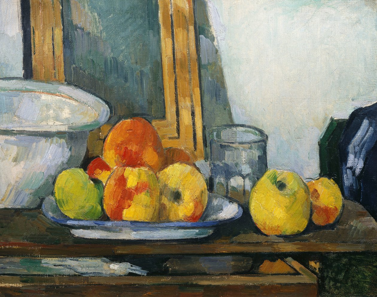 Ainda vida com gaveta aberta, c.1879-1882 de Paul Cézanne