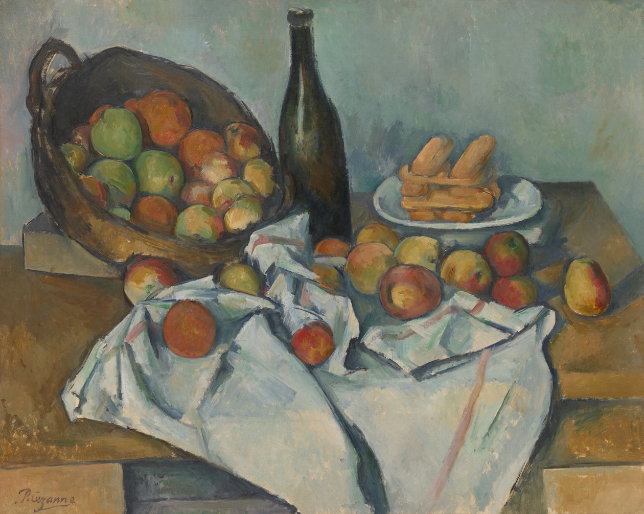 O cesto das maçãs de Paul Cézanne
