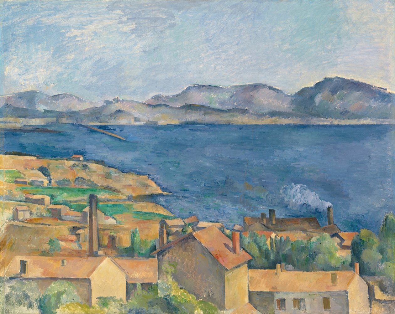A Baía de Marselha, vista de L